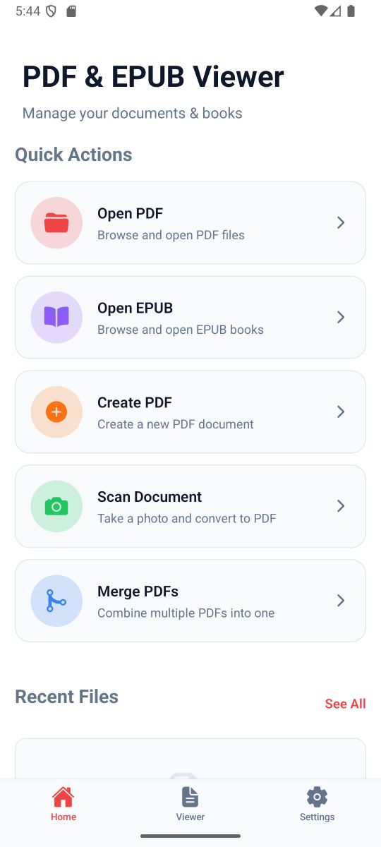PDF & EPUB Reader screenshot