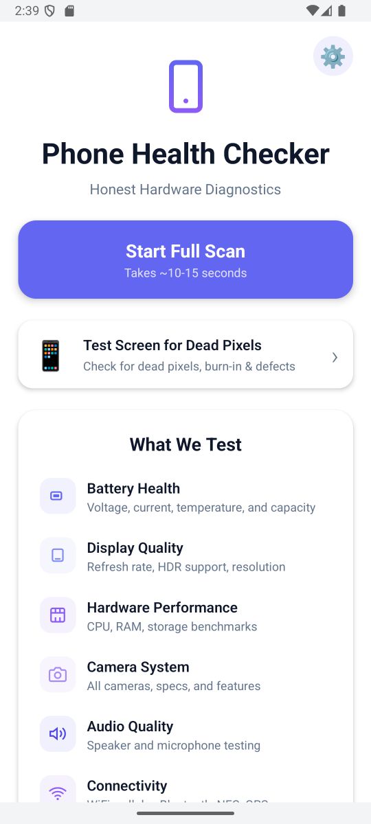 Phone Health Checker screenshot